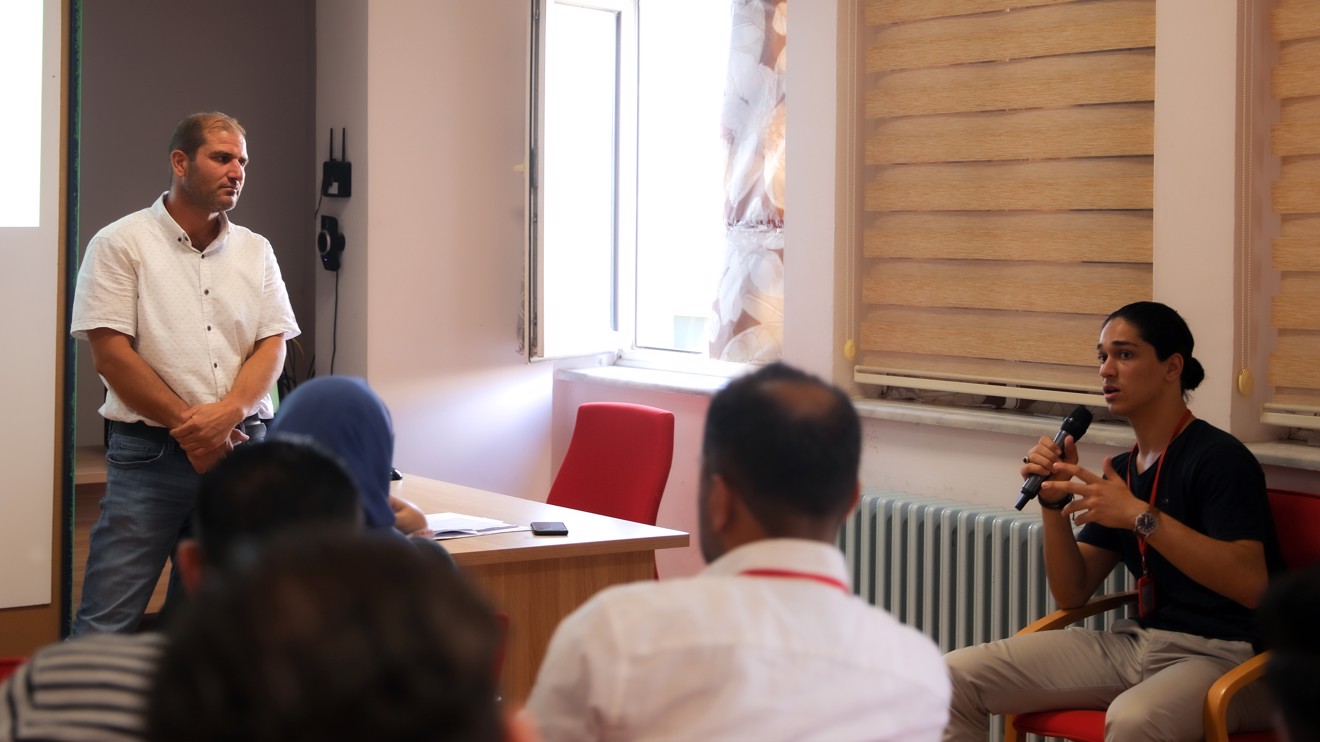 Selçuk Üniversitesi İletişim Fakültesi akademisyenleri Azez’deydi